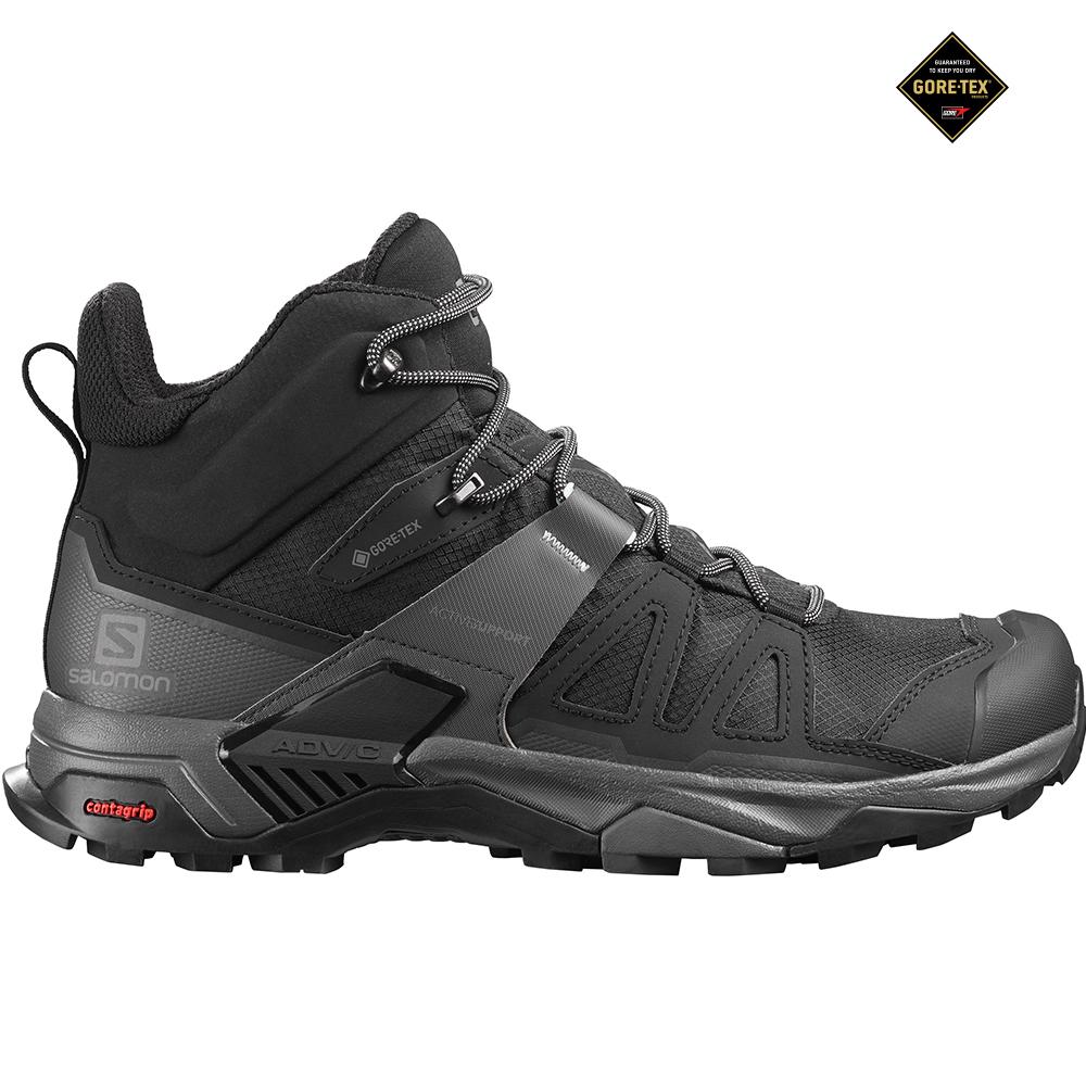 Chaussure Running Salomon Homme Noir - Salomon X ULTRA 4 MID GORE-TEX - France (5807-YSKWV)